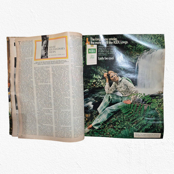 1973 Vintage Ladies Home Journal Magazine Caroline Kennedy Volume 90 Number 11 - Picture 6 of 7